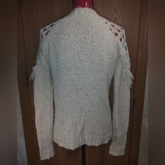 BKE Cream Cardigan XS - Picture 10 of 10